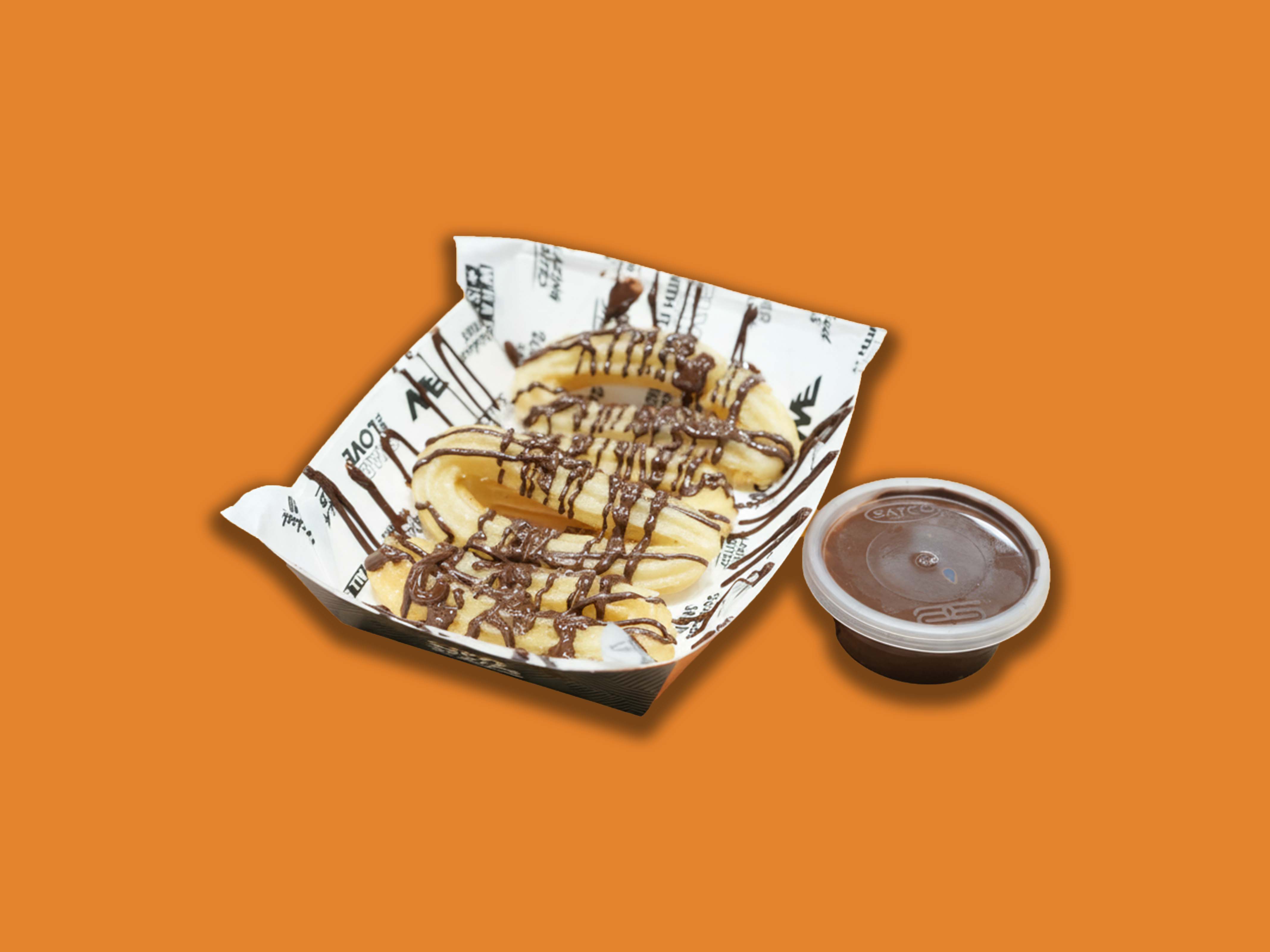 Churros with dipping sauce